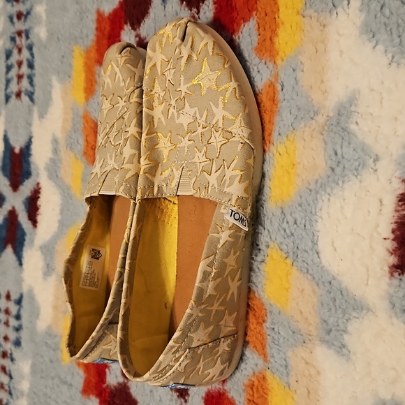 Gold Starfish Tom's size 7 - Picture 2 of 8